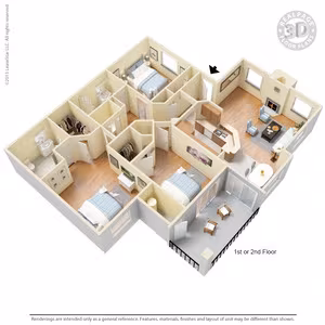Unit 1125 1117 floor plan